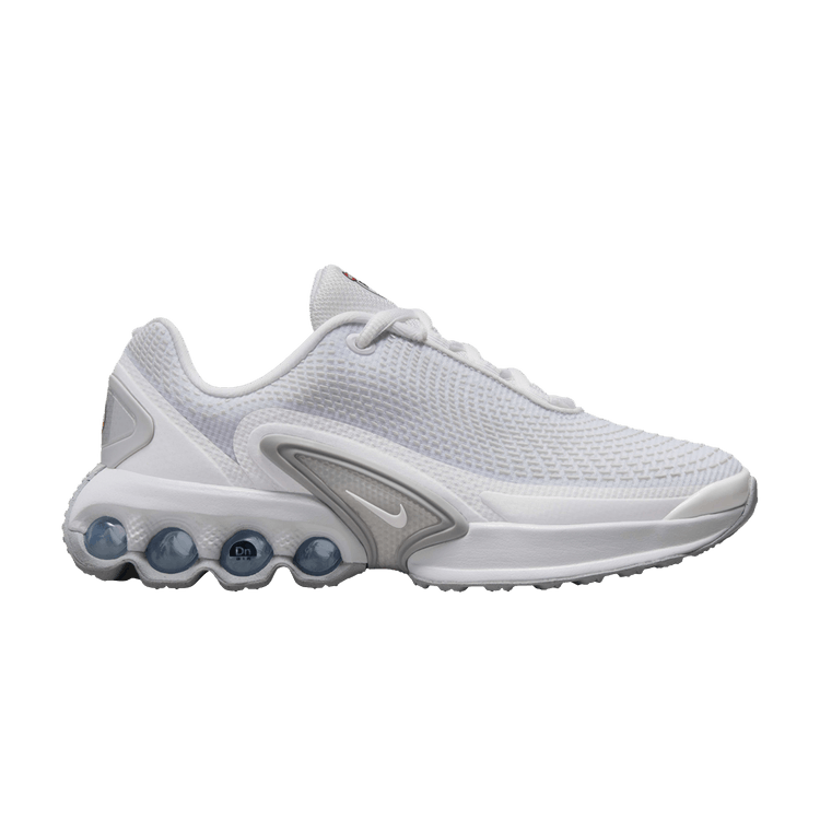 Nike Air Max DN GS 'White Metallic Silver' — White/White/Metallic Silver/White (FB8987 100)