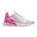 Nike Air Max 270 GS 'White Pink Foam' — White/Pink Foam/Playful Pink