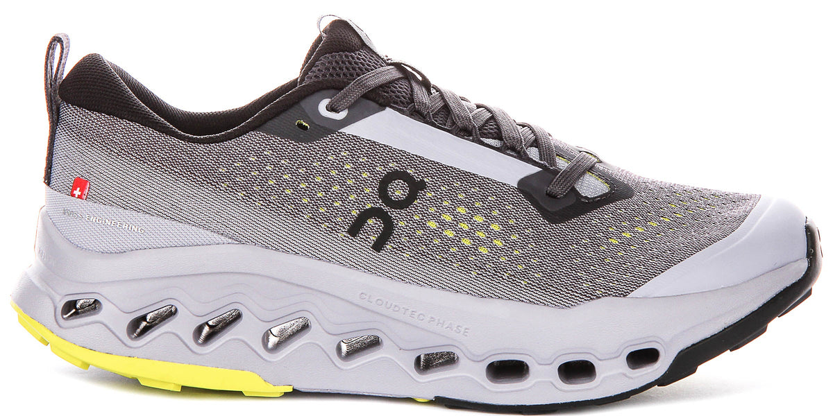 On Running Cloudsurfer Trail 2 In Grey For Women