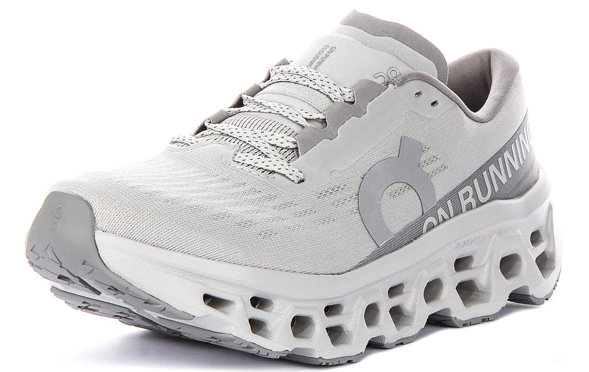 On Running Cloudmonster 3 In Light Grey For Men