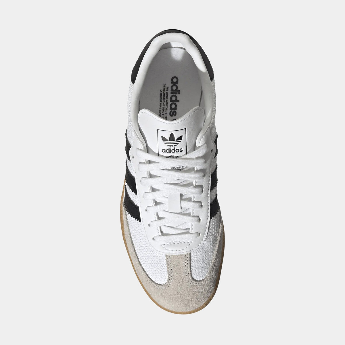 Samba OG Sequin Grade School Lifestyle Shoes (Cloud White/Core Black/Grey One)