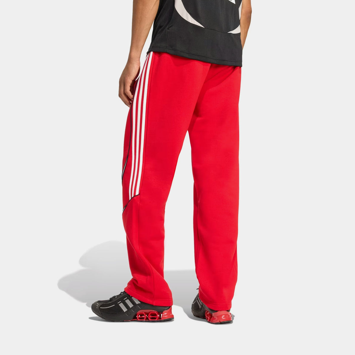 Teamgeist Graphic Fleece Mens Pants (Better Scarlet/White)