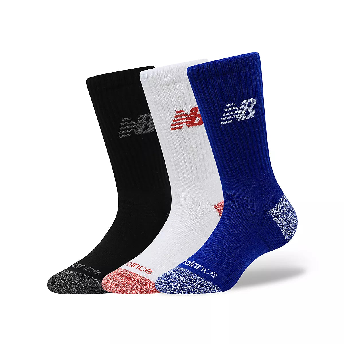 Kids' Youth Active Crew Socks 3 Pack