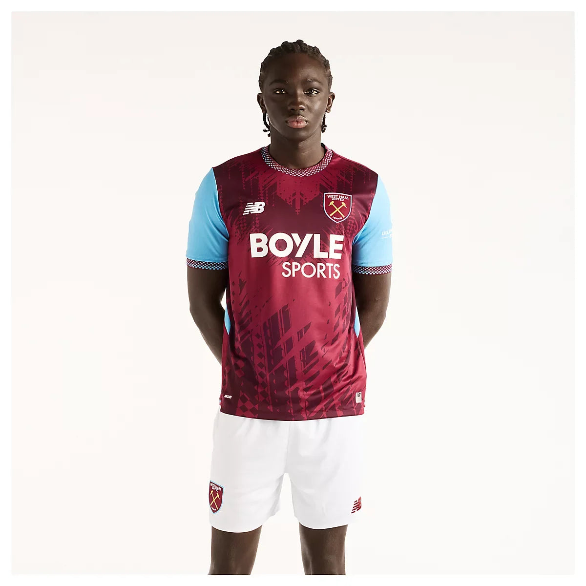 Men's West Ham United 26/27 Home Short Sleeve Jersey