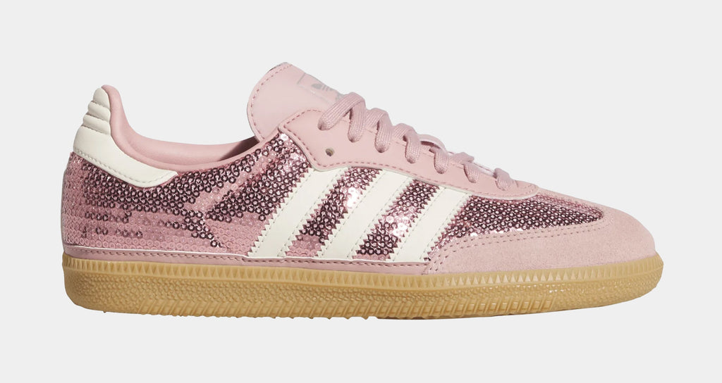 Samba OG Wonder Mauve Grade School Lifestyle Shoes (Wonder Mauve/Cream White/Tech Grey Metallic)