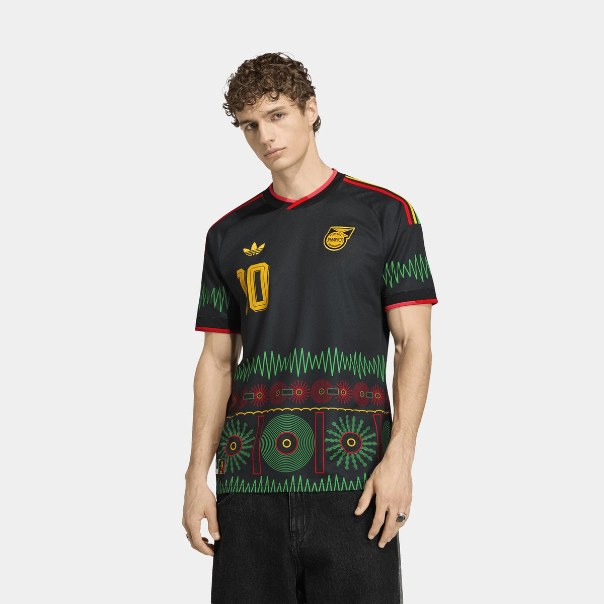 Jamaica 26 x Bob Marley Away Mens Jersey (Black)