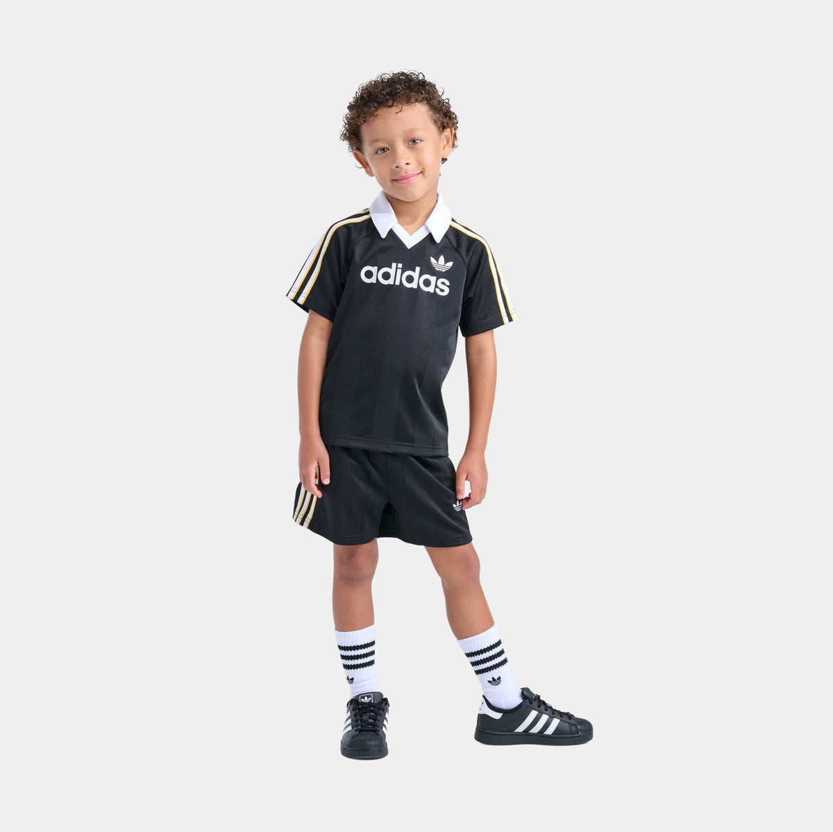 Archive Jersey Short Preschool Set (Black)