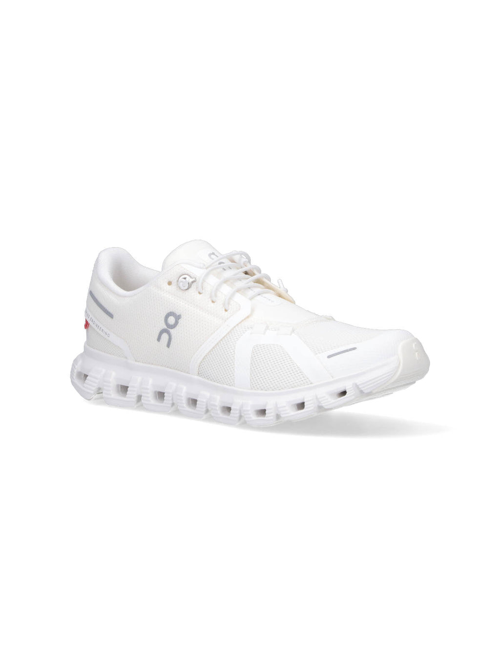 Cloud 6 Sneakers With Rounded Toe And Textured Sole