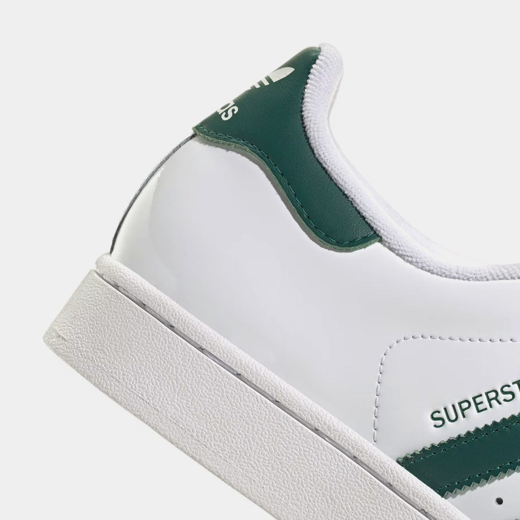 Superstar II Mens Lifestyle Shoes (Cloud White/Collegiate Green/White)