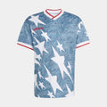 Denim Star Graphic Mens Jersey (Blue/White)