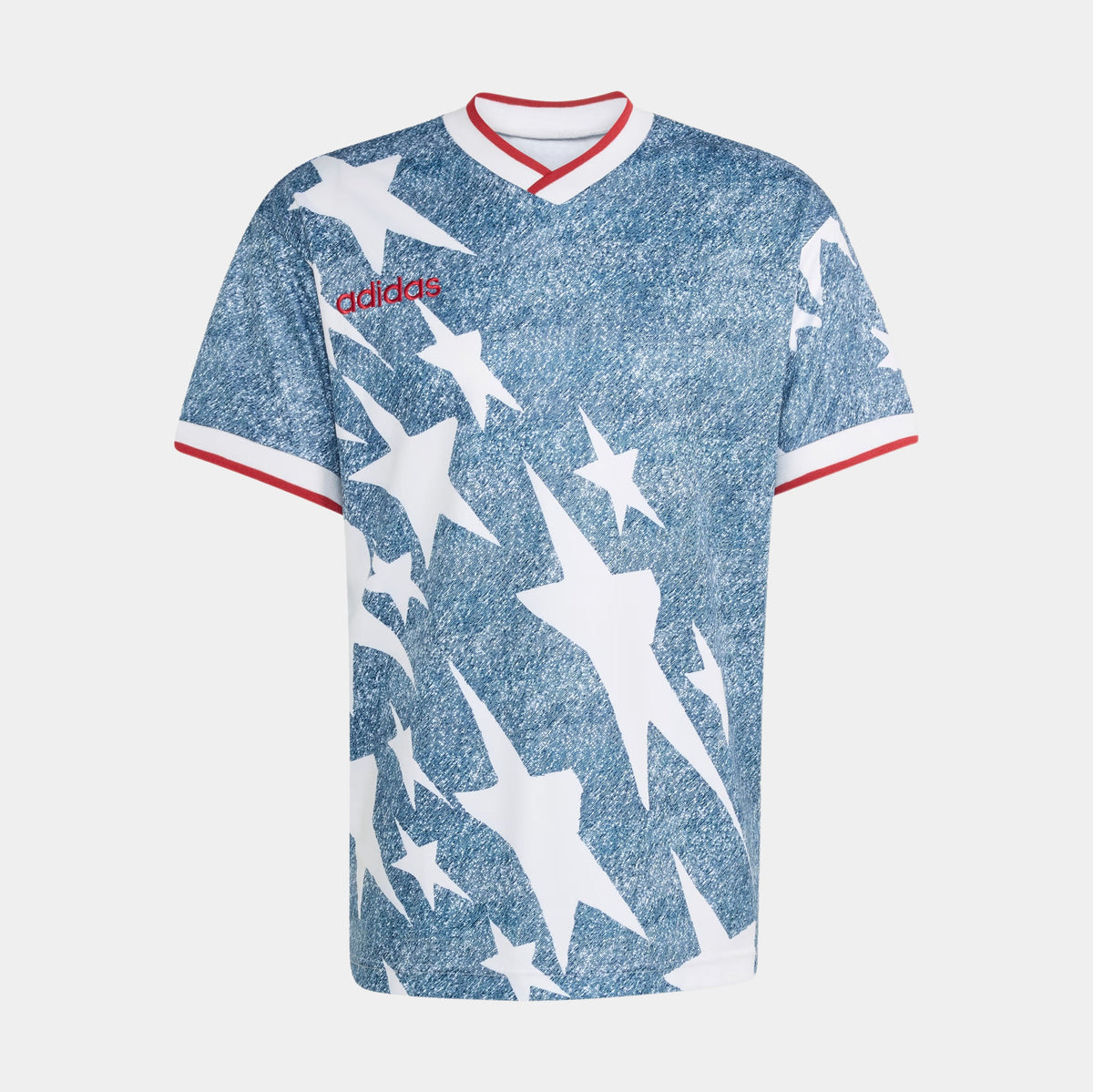 Denim Star Graphic Mens Jersey (Blue/White)