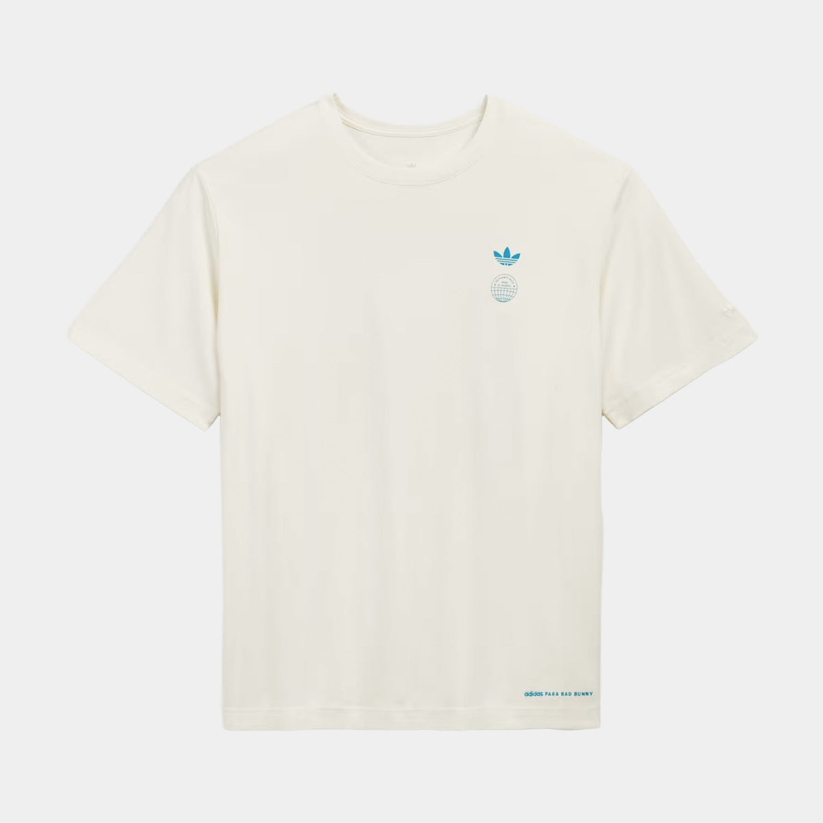 DTMF Bad Bunny Londres Heavyweight Merch Mens Short Sleeve Shirt (Cream White)