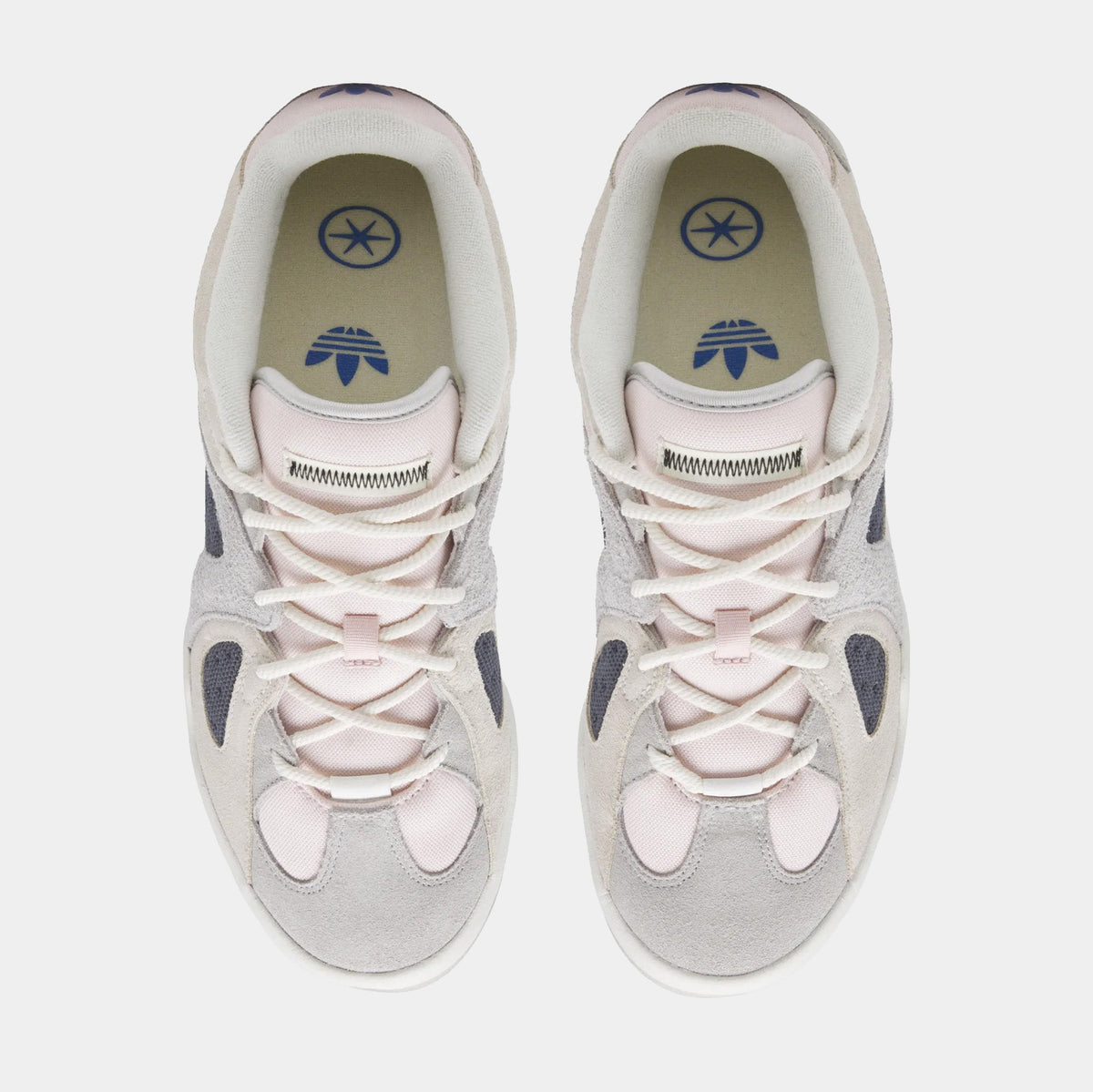 Bad Bunny x Adidas BadBo 1.1 Chalk White Mens Lifestyle Shoes (Chalk White/Grey Two/Pink)