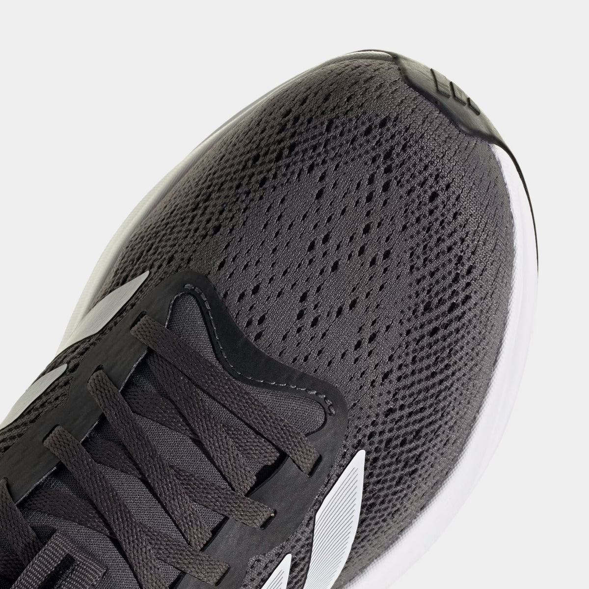 Response Pace Mens Running Shoes (Core Black/Cloud White/Matte Silver)