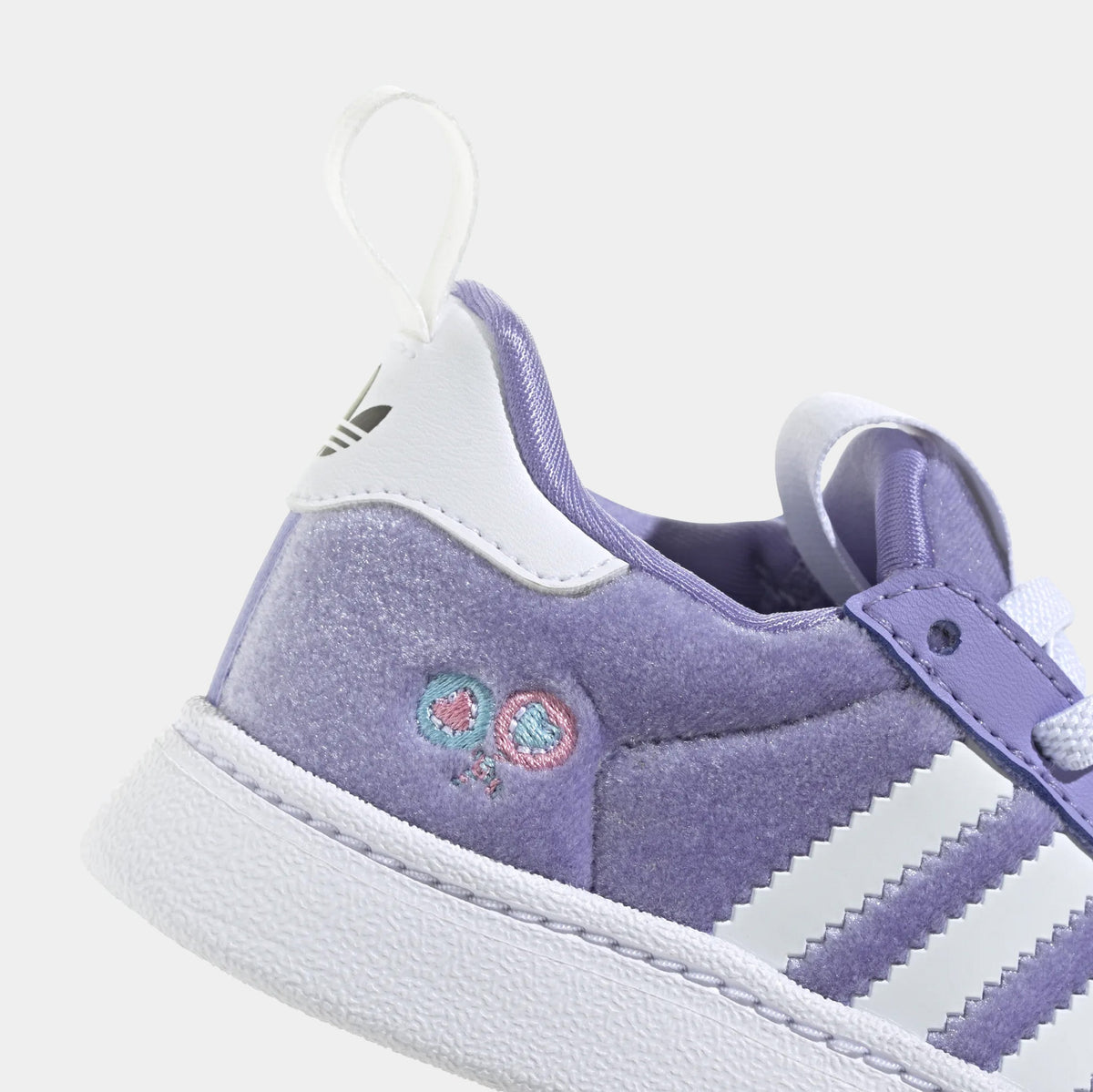 Care Bears Superstar Quickon Infant Toddler Lifestyle Shoes (Light Purple/Cloud White/Core Black)