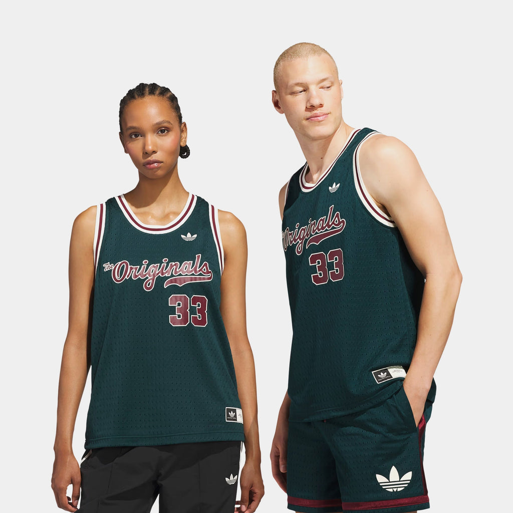 Originals Basketball Mens Jersey (Green/Red)
