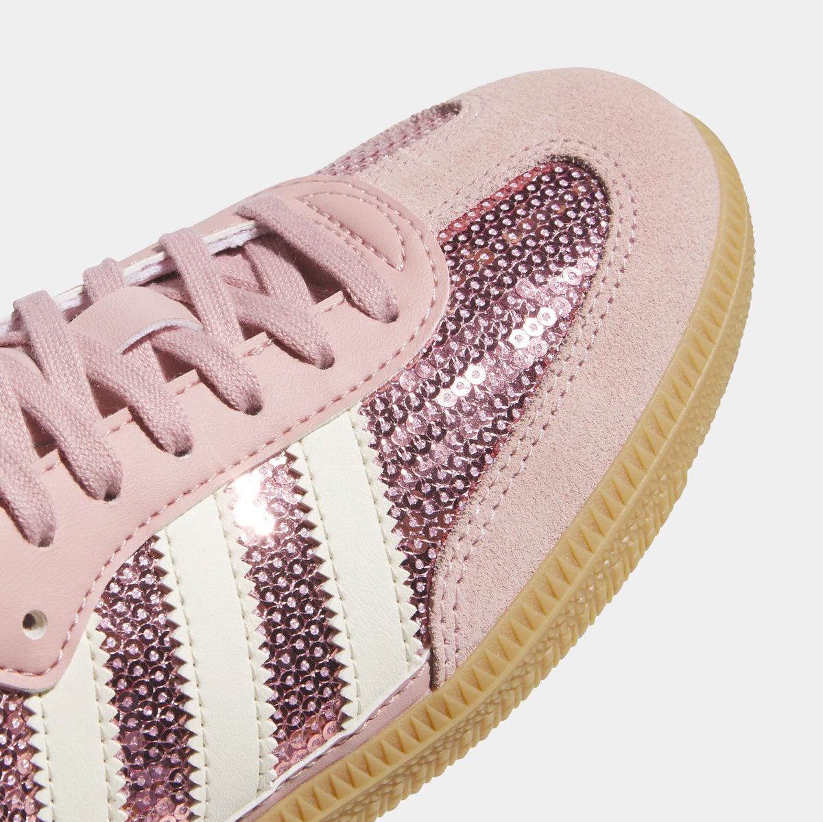 Samba OG Wonder Mauve Grade School Lifestyle Shoes (Wonder Mauve/Cream White/Tech Grey Metallic)