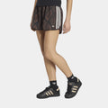 Snake Print Satin Womens Shorts (Earth Strata/Aurora Coffee)