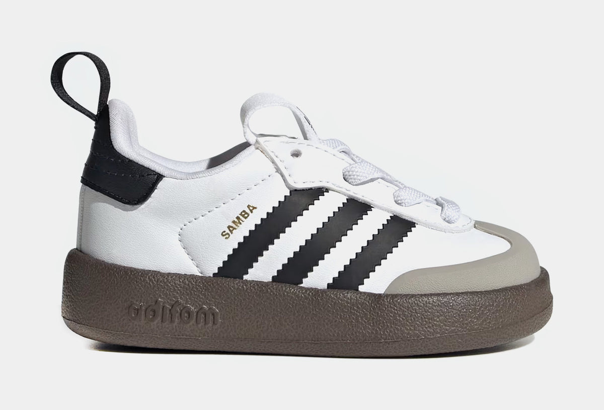 Adifom Samba 360 Infant Toddler Lifestyle Shoes (Cloud White/Core Black/Clear Granite)