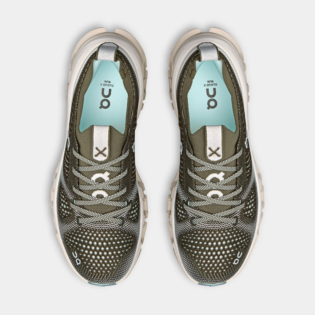 Cloud X Tempo Mens Running Shoes (Bark/Ivory)