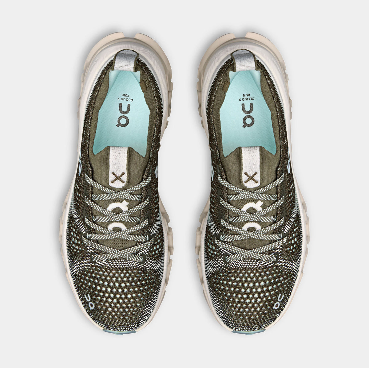 Cloud X Tempo Mens Running Shoes (Bark/Ivory)