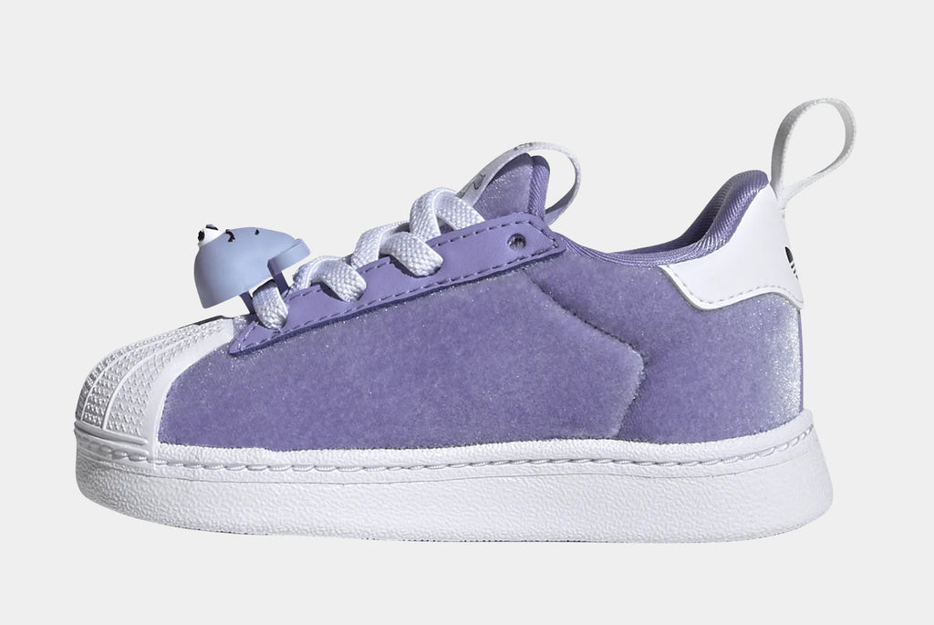 Care Bears Superstar Quickon Infant Toddler Lifestyle Shoes (Light Purple/Cloud White/Core Black)