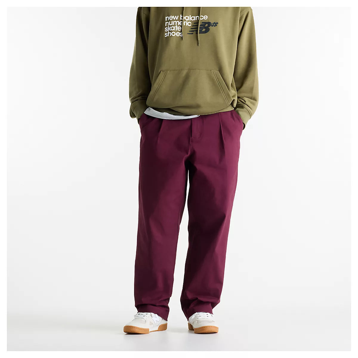 Men's Numeric Pleated Pant