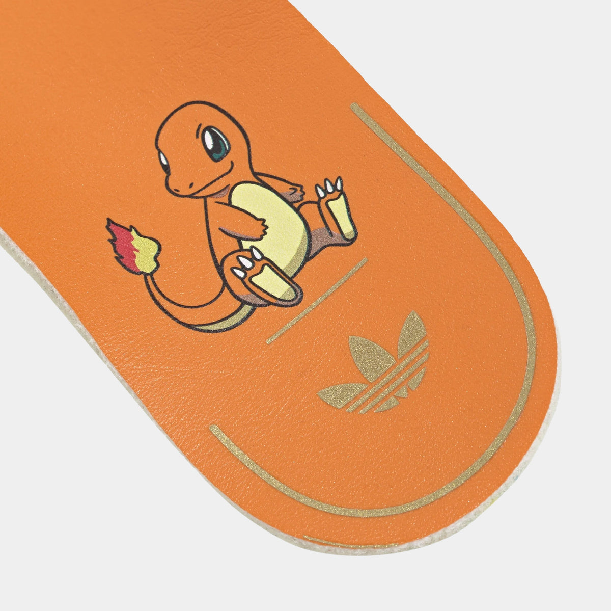 Pokemon x Adidas Superstar Quick On Charmander Preschool Lifestyle Shoes (Orange/C;loud White/Equipment Green)