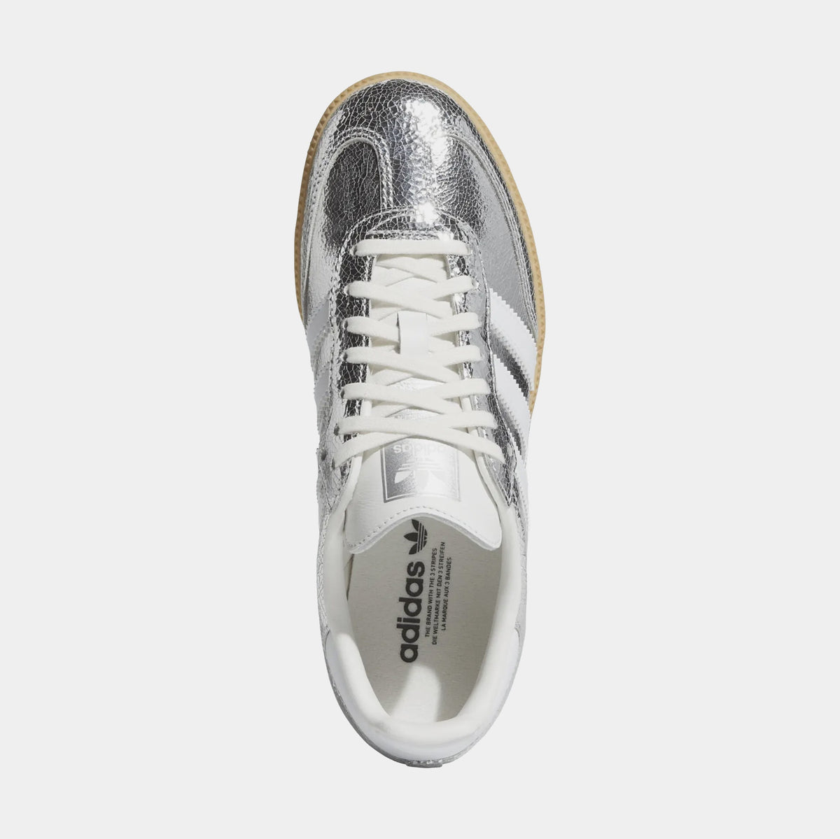 Samba OG Grade School Lifestyle Shoes (Silver Metallic/Cloud White/Core White)