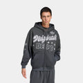 Originals Department Graphic Full Zip Mens Hoodie (Carbon)