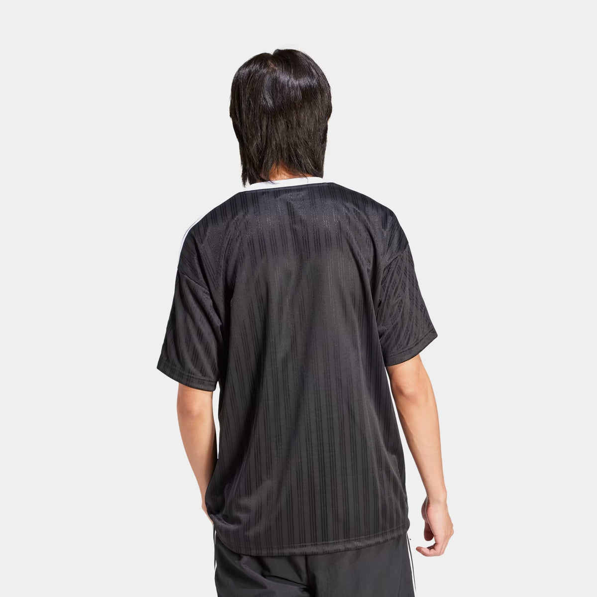 Adicolor Mens Short Sleeve Shirt (Black/White)