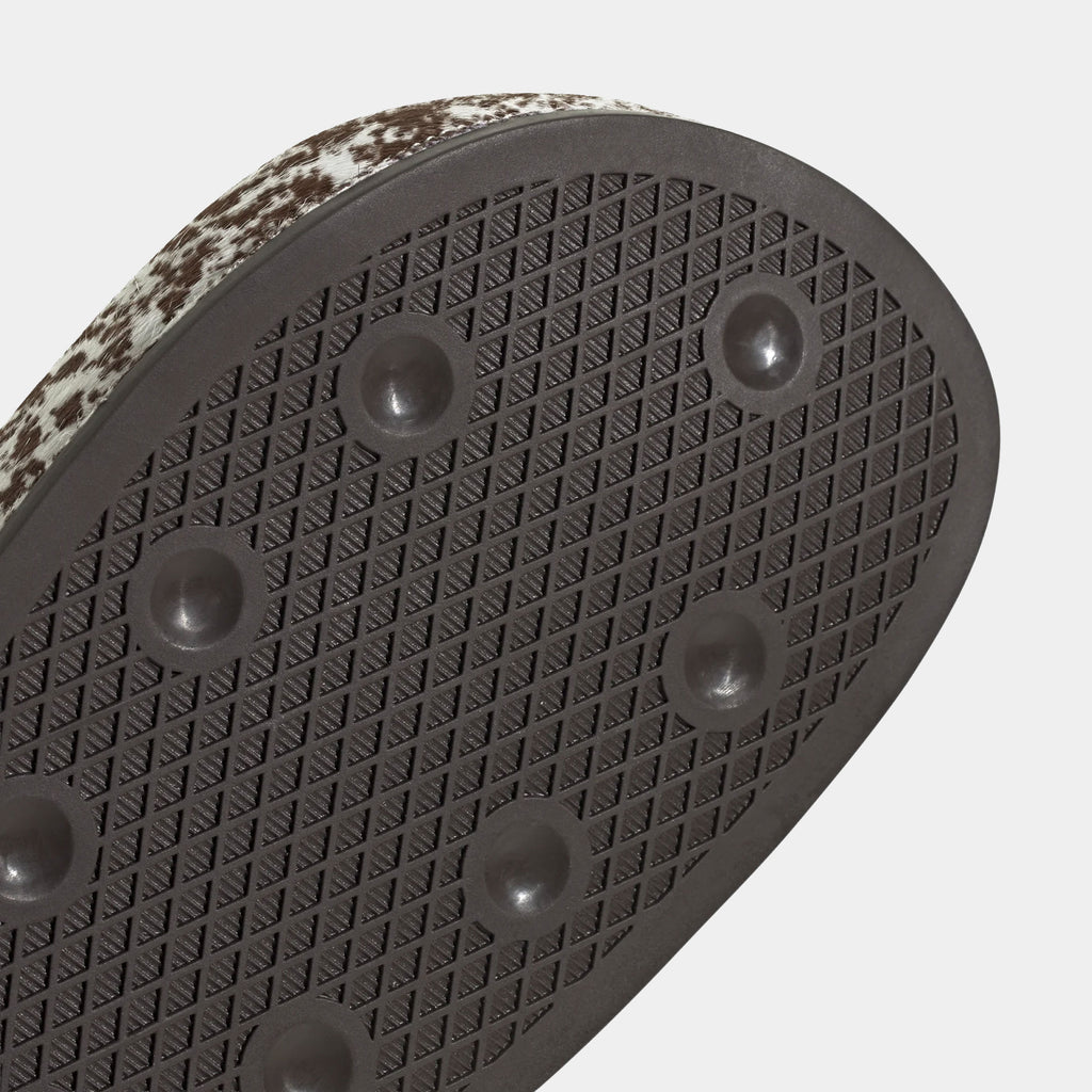 Adimule Slides Womens Sandals (Off White/Preloved Brown/Aurora Coffee)