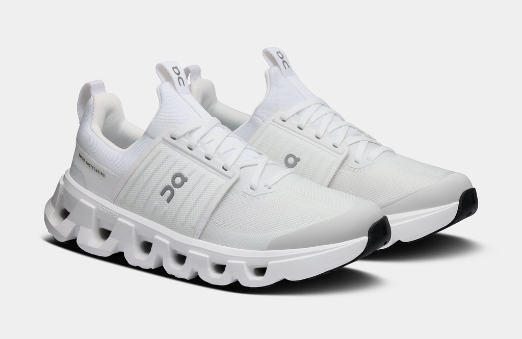 Cloudswift Grade School Running Shoes (White)