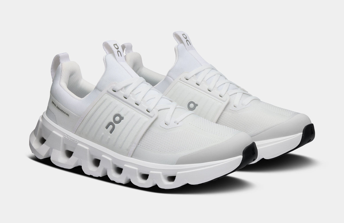 Cloudswift Grade School Running Shoes (White)