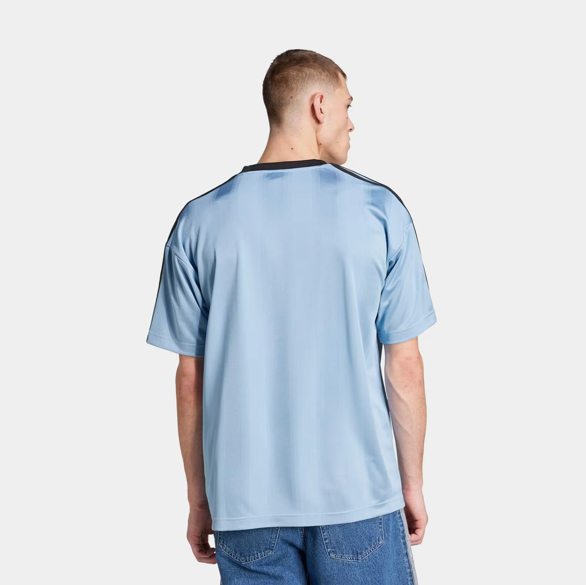 Adicolor Jacquard Mens Jersey (Blue/Black)