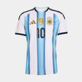 Argentina 26 Home Messi Replica Mens Jersey (Blue/White)