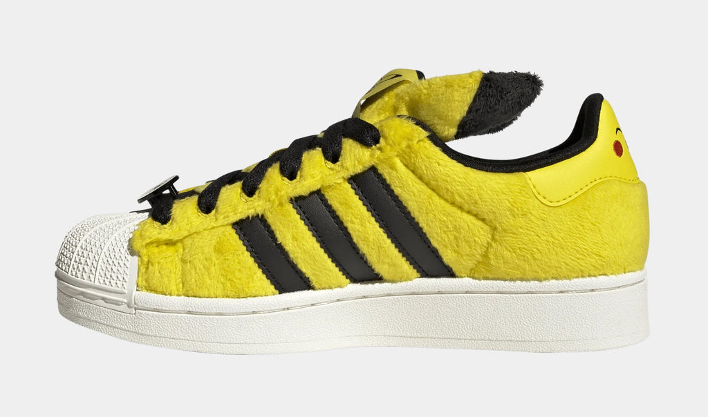 Pokemon x Adidas Superstar II Pikachu Grade School Lifestyle Shoes (Yellow/Yellow/Core Black)