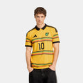 Jamaica 26 x Bob Marley Home Marley 10 Mens Jersey (Bold Gold)