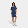 Soccer Inspired Graphic Womens Dress (Night Indigo)
