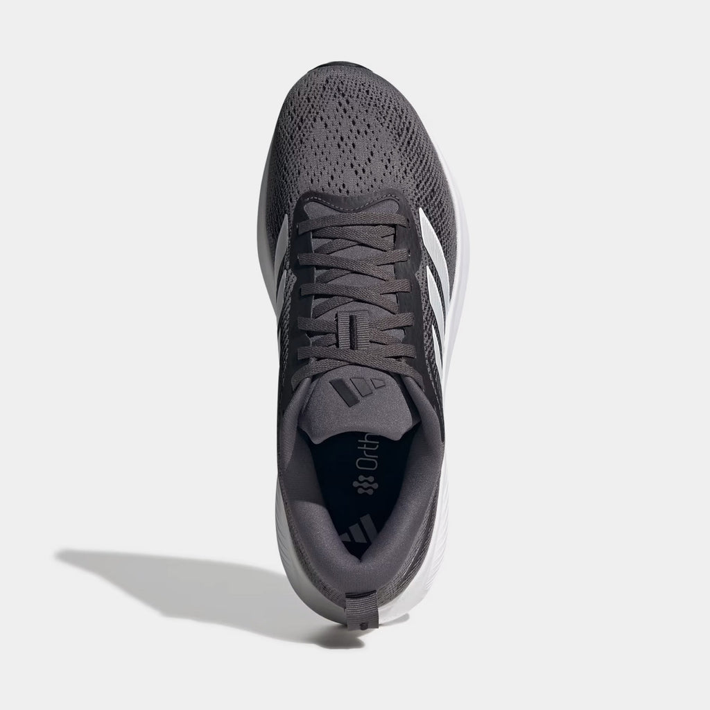 Response Pace Mens Running Shoes (Core Black/Cloud White/Matte Silver)