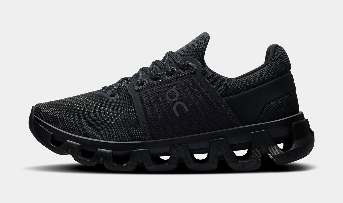 Cloudswift 4 AD Womens Running Shoes (Black/Rock)