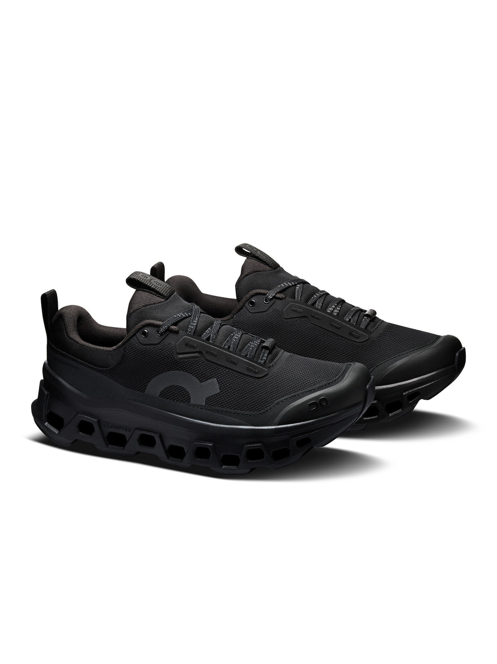 All-Black Waterproof CloudTec Cushioning Sneakers