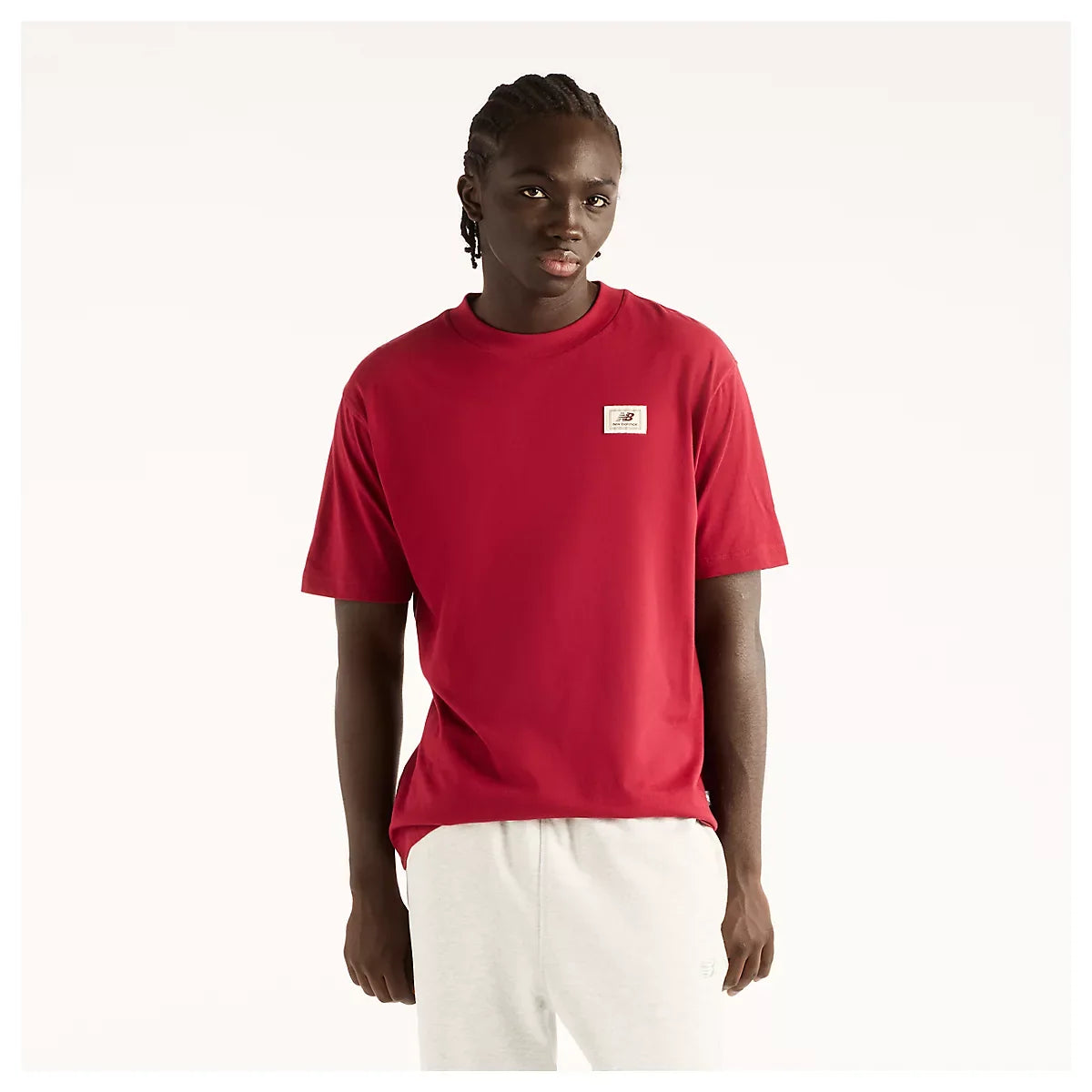 Men's Woven Label T-Shirt