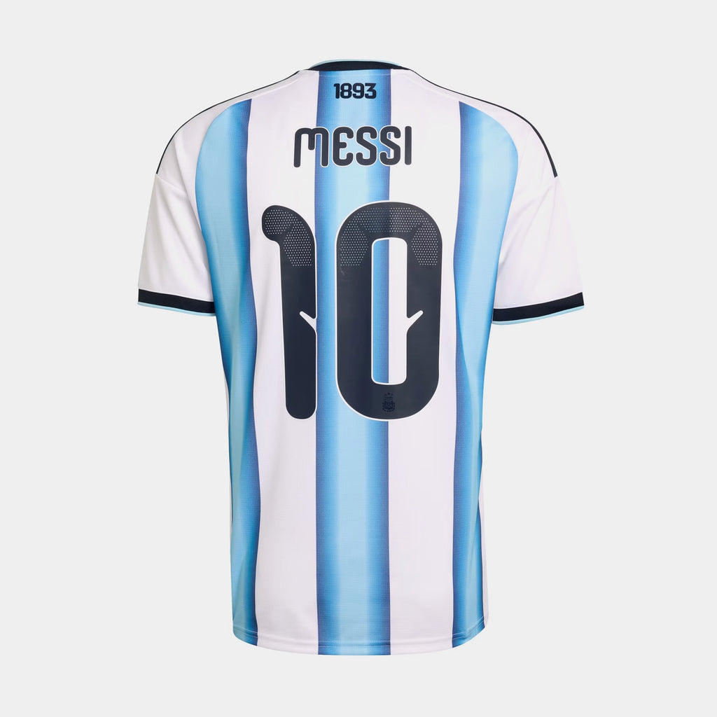 Argentina 26 Home Messi Replica Mens Jersey (Blue/White)