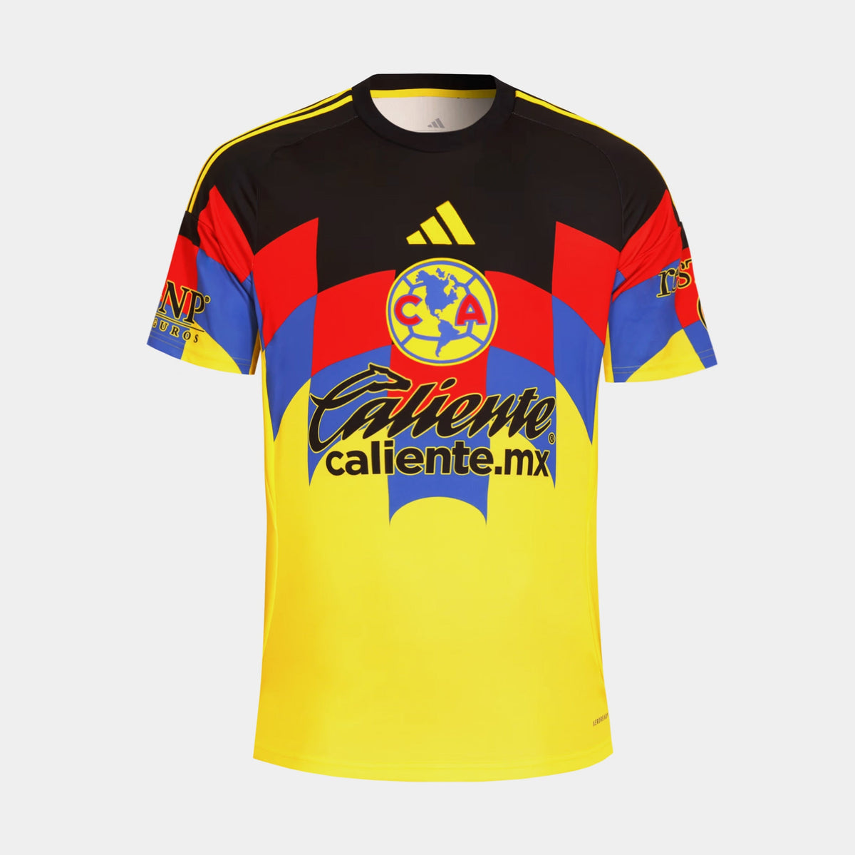 Club America Caliente Home Mens Jersey (Yellow/Black)