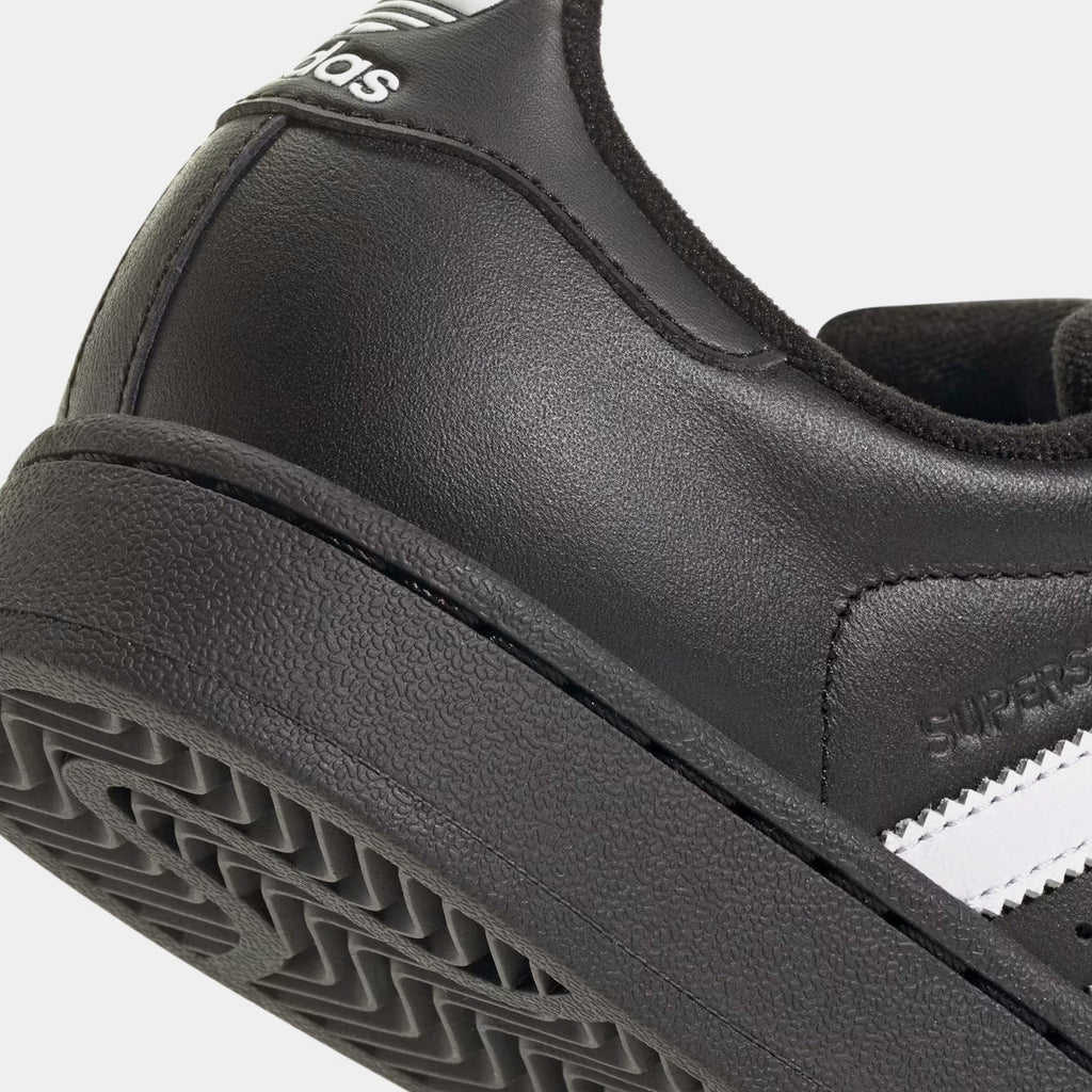 Superstar II Grade School Lifestyle Shoes (Black/White)