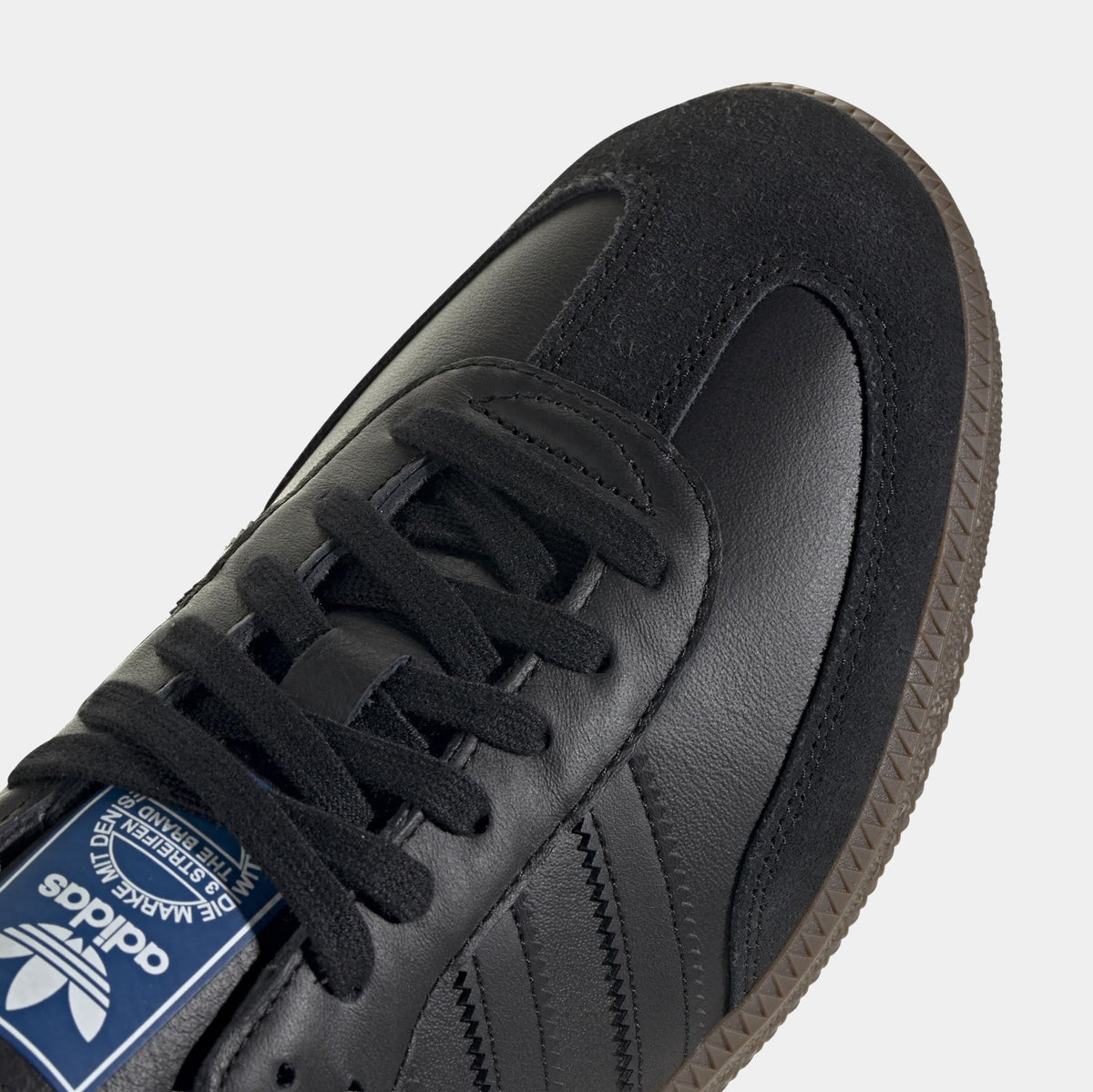 Samba OG Mens Lifestyle Shoes (Core Black/Core Black/Gum)