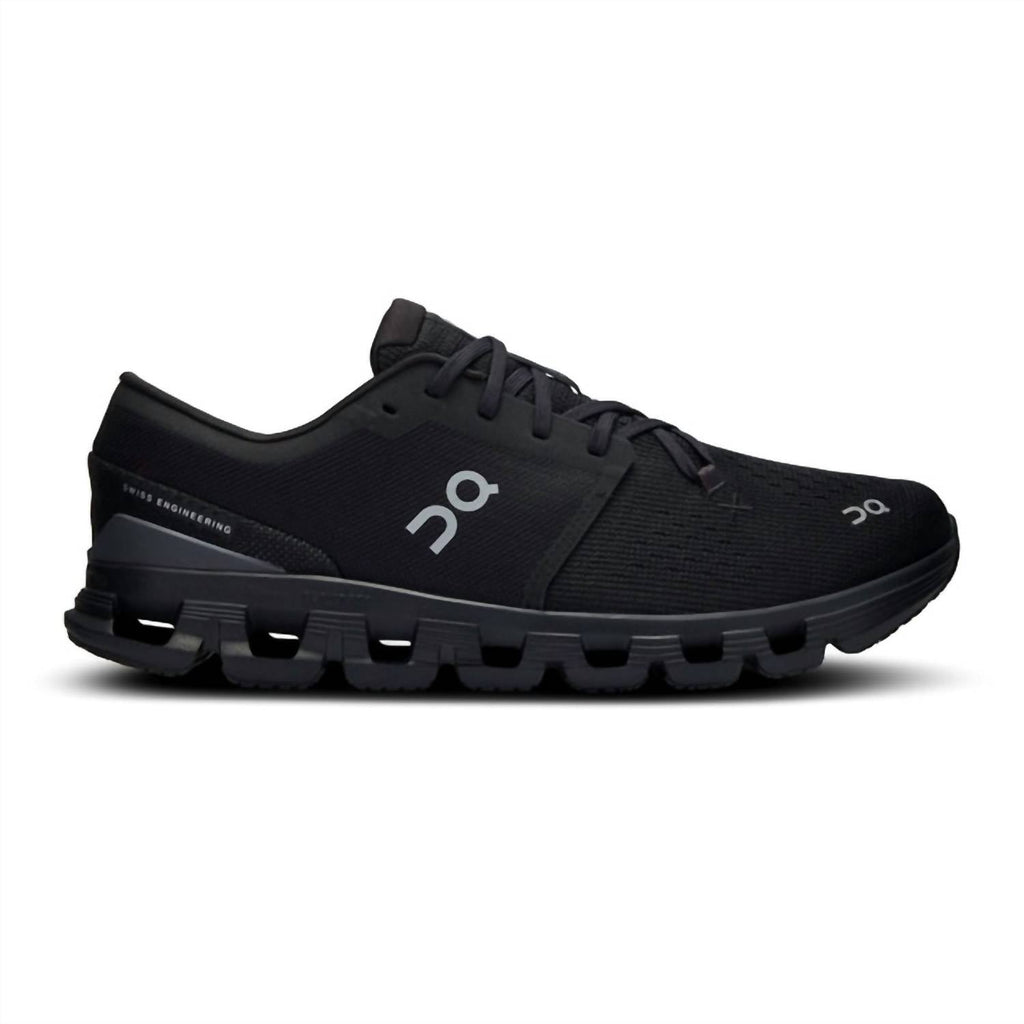 Men's Cloud X 4 Running Shoes In Black/eclipse
