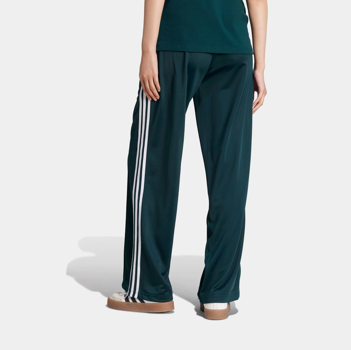 Adicolor Classic Firebird Look Track Womens Pants (Aurura Ivy/White)