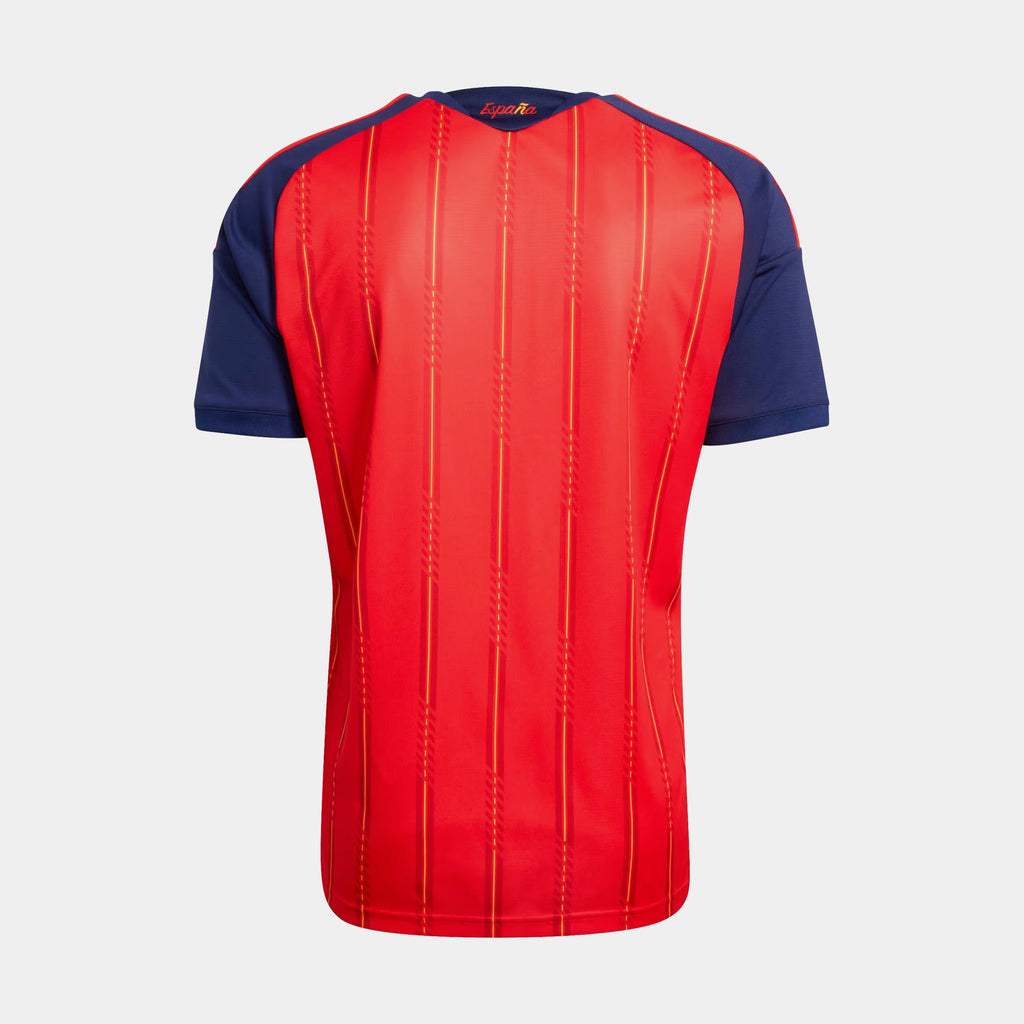 Spain 26 Home Replica Mens Jersey (Vivid Red)